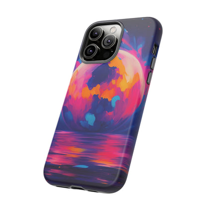 Hexagonal Moon Tough Case