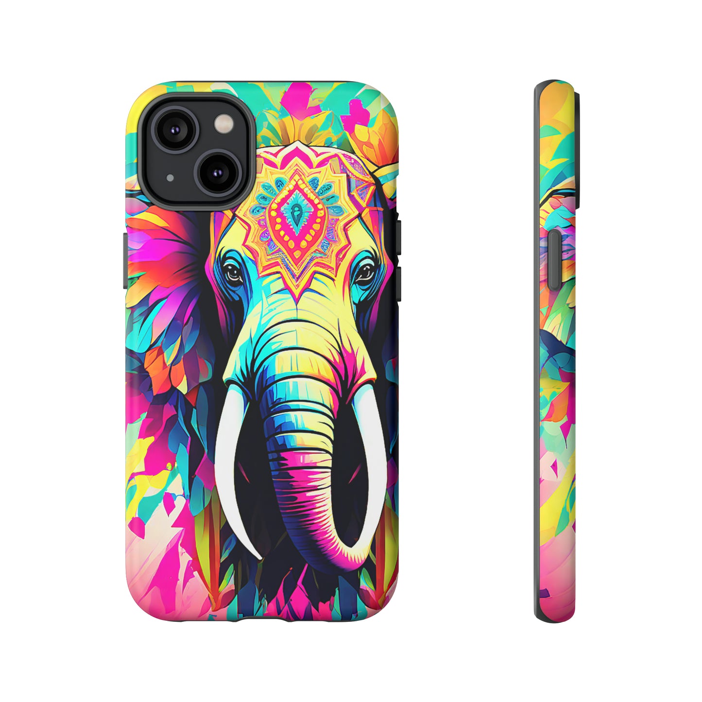 Psychedelic Elephant Tough Case