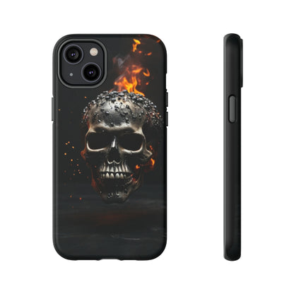 Fiery Skull Tough Case