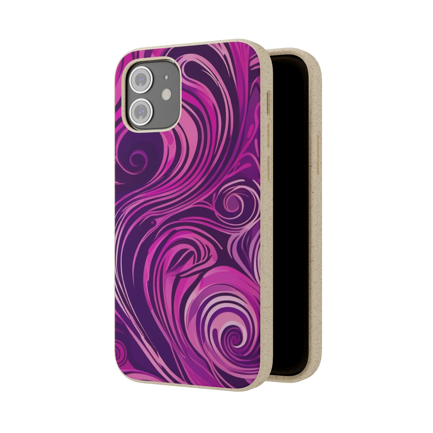 Abstract Illusions Biodegradable Case