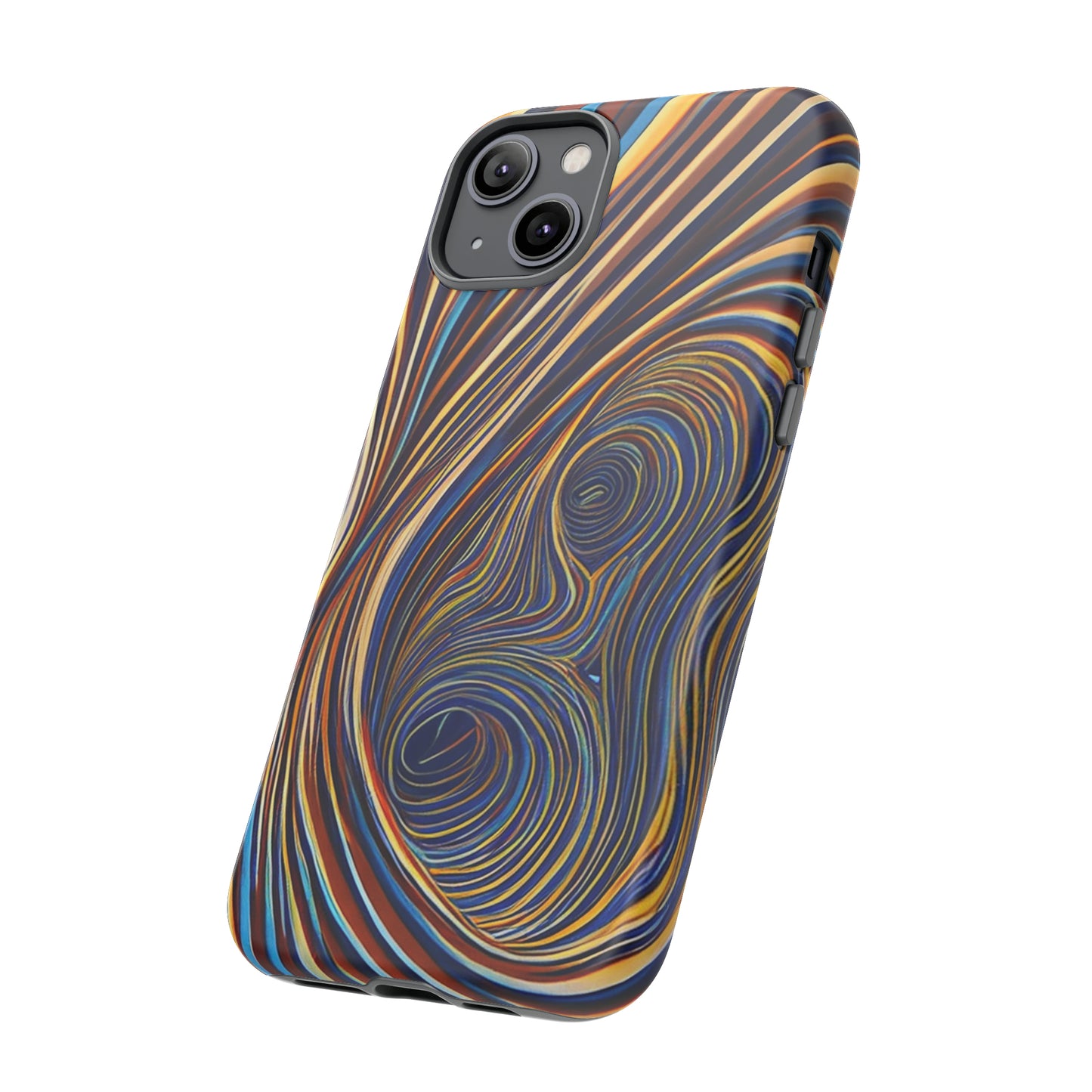 Spiral illusion Pattern Tough Case