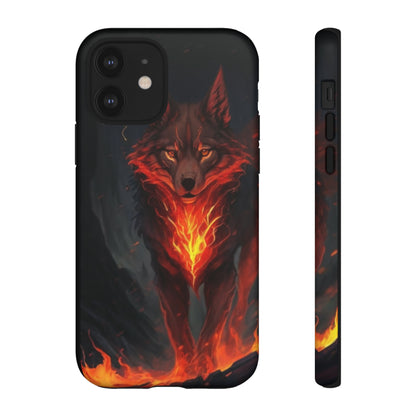 Red Glowing Fox  Tough Case