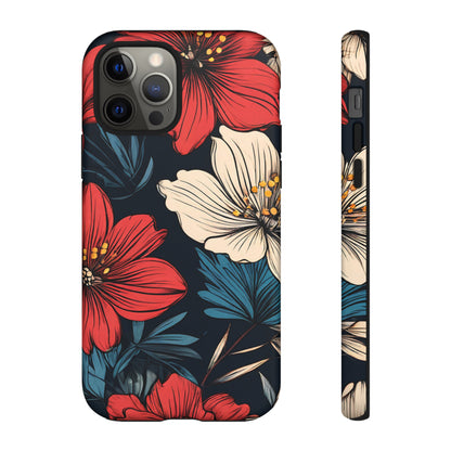 Two Flowers Tough Case