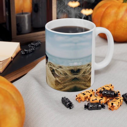 Beach Sunglass Coffee Mug