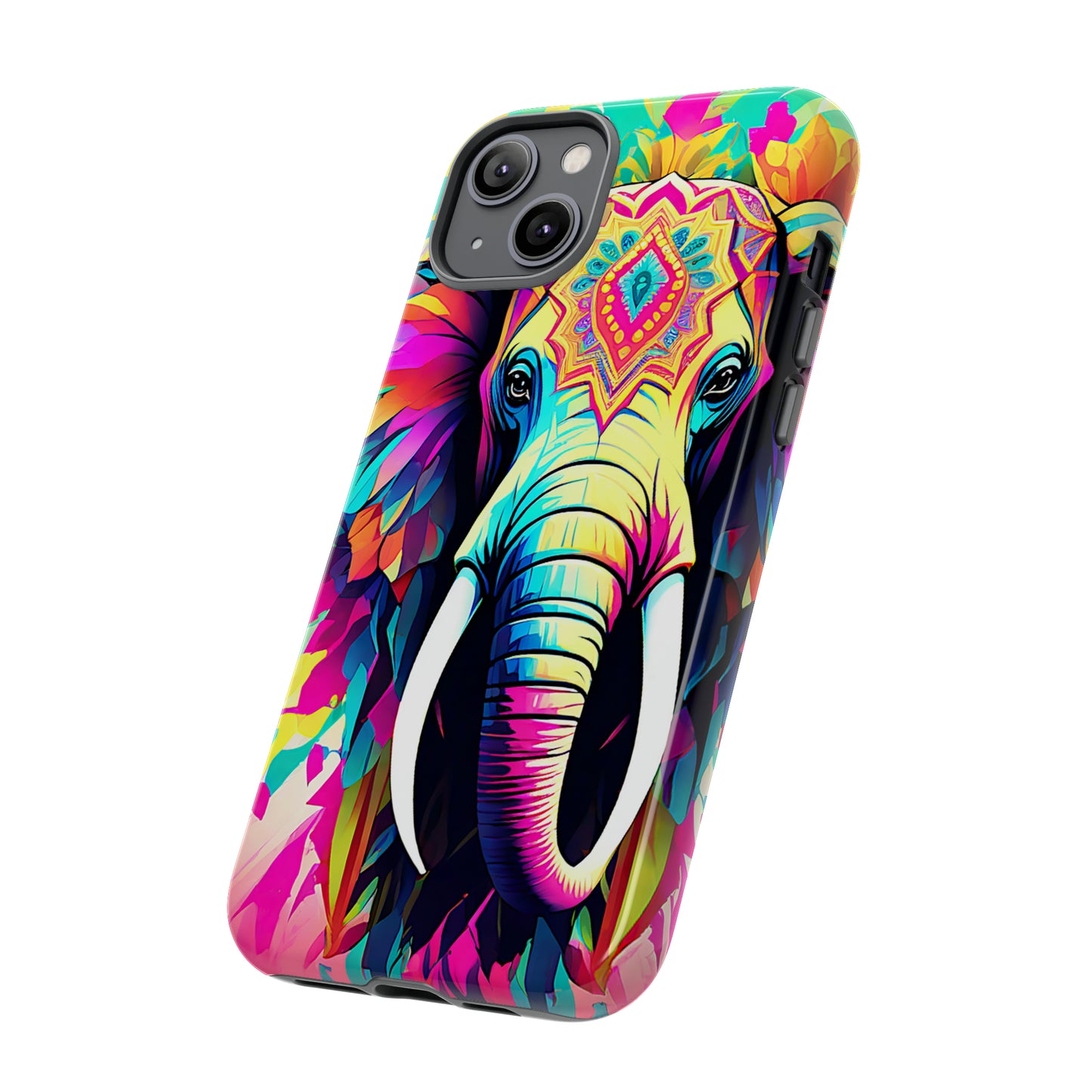 Psychedelic Elephant Tough Case