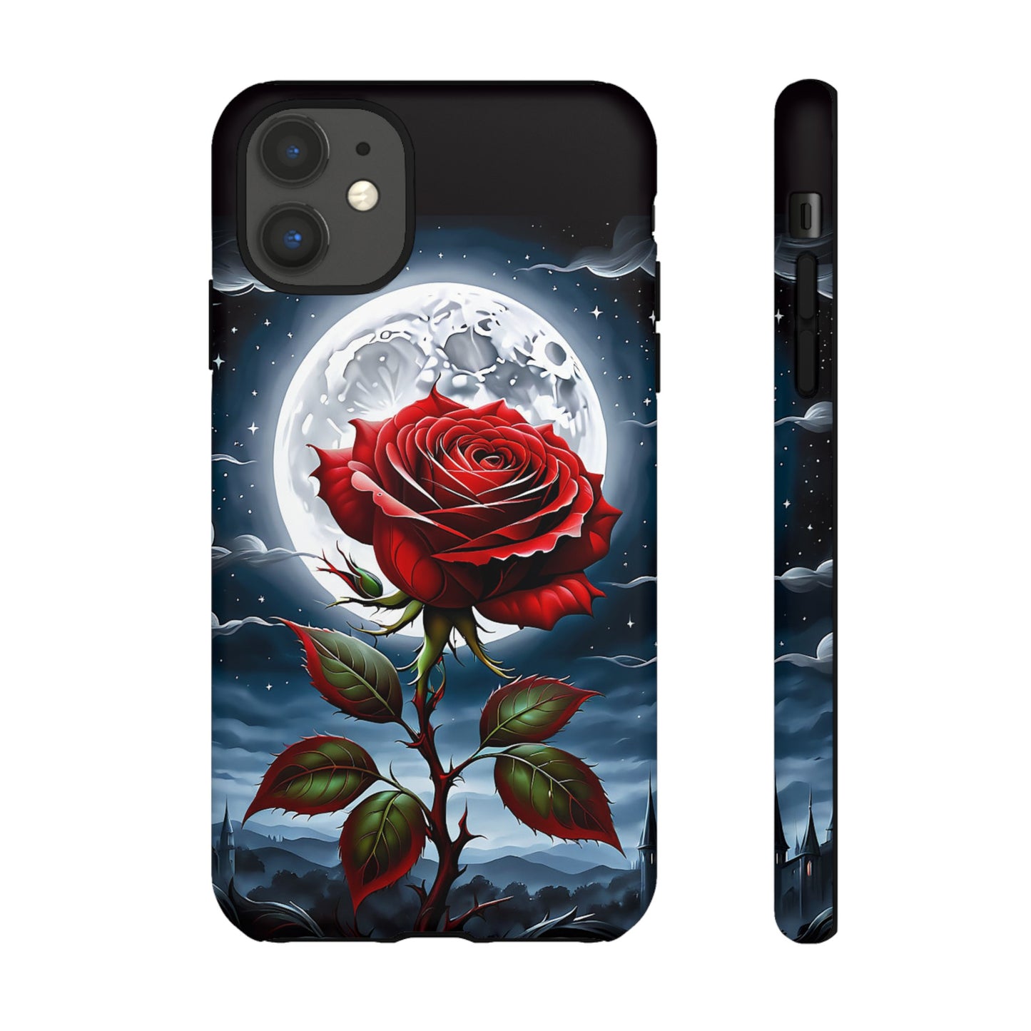 Moonlit Rose Tough Case