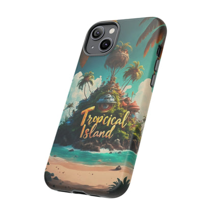 Tropical Island Tough Case