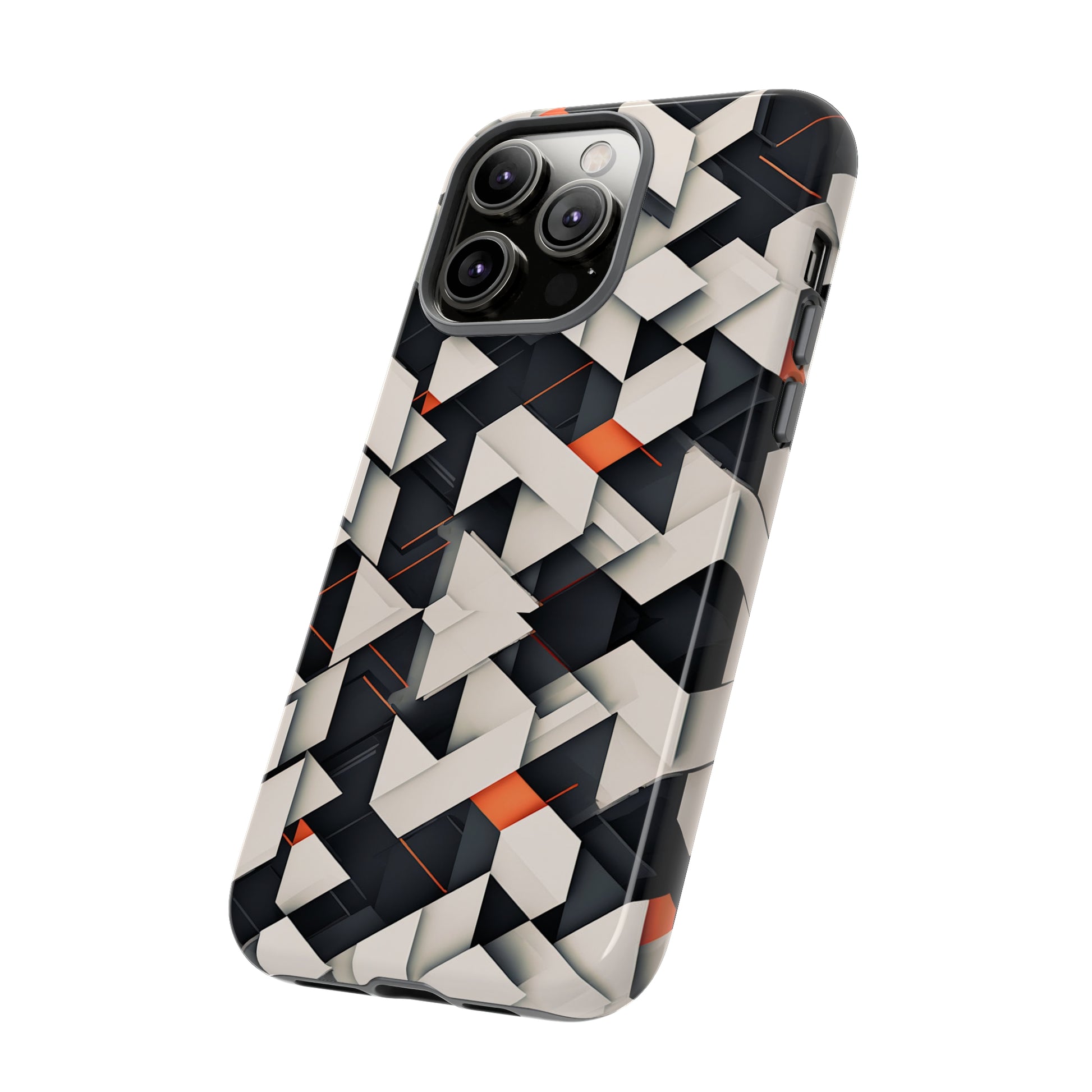 Abstract White Tough Case - Colorwink