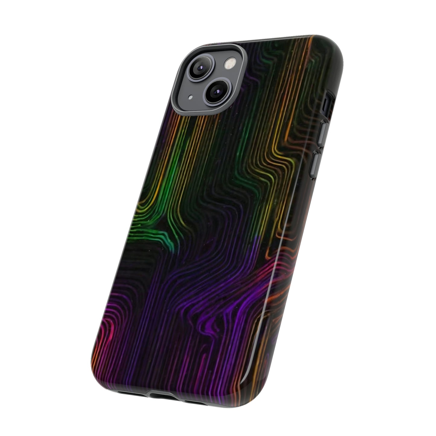 Violet Art Pattern Tough Case