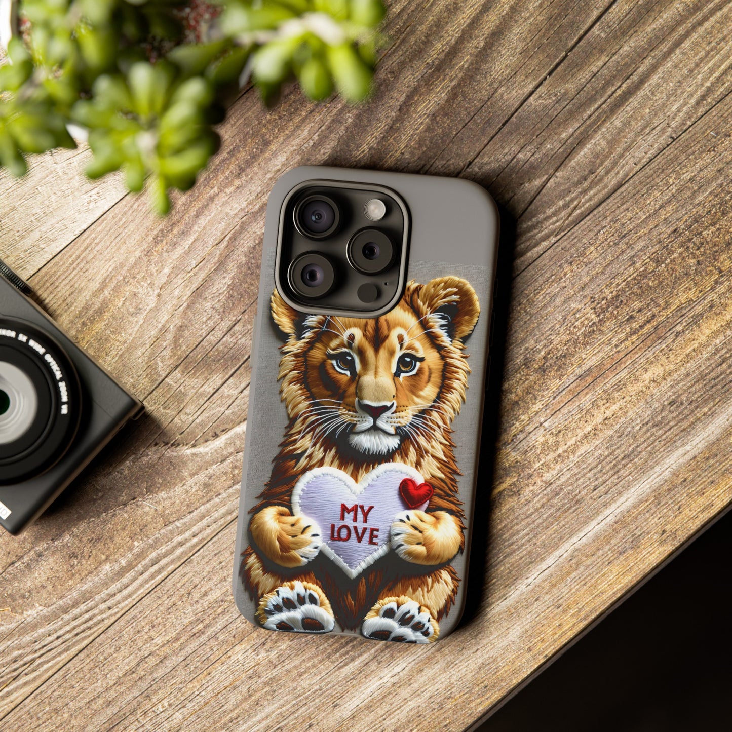 Love Lion Cub Tough Case