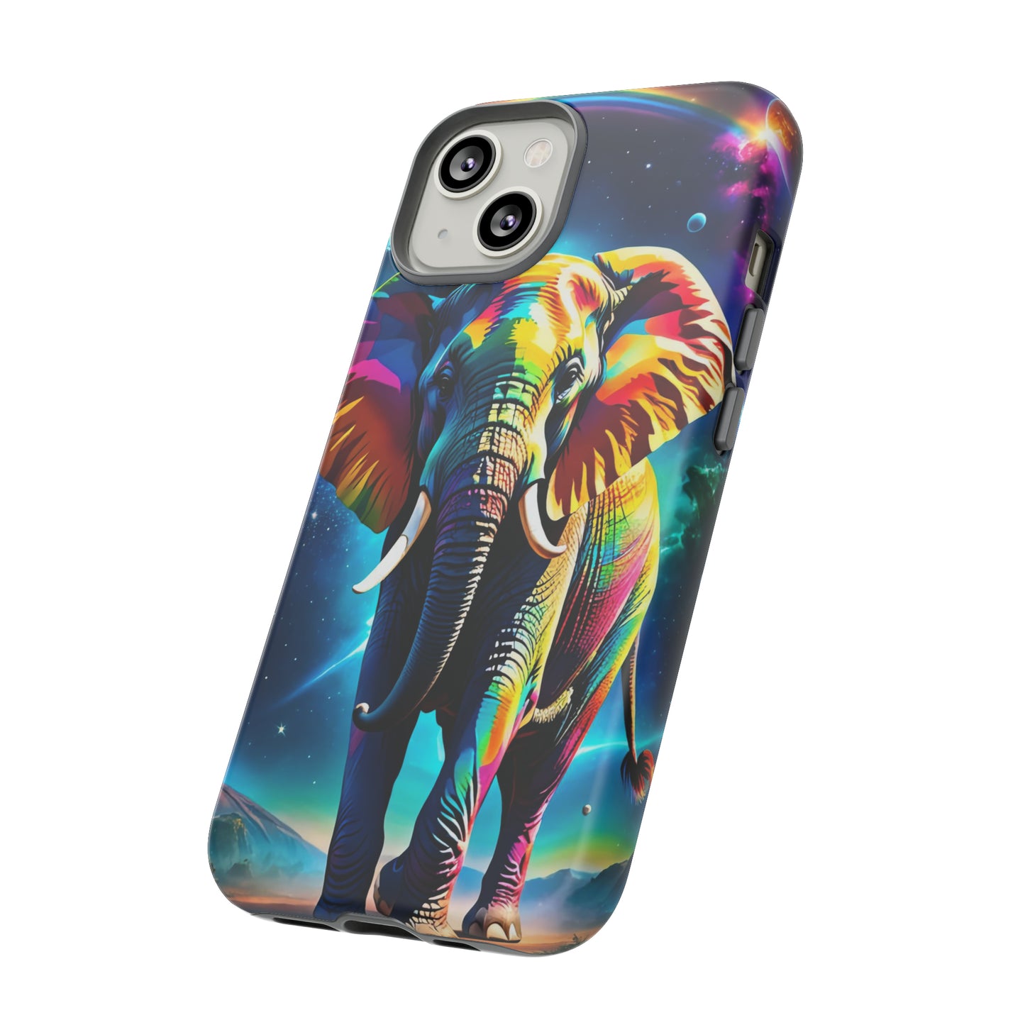 Psychedelic Elephant Tough Case