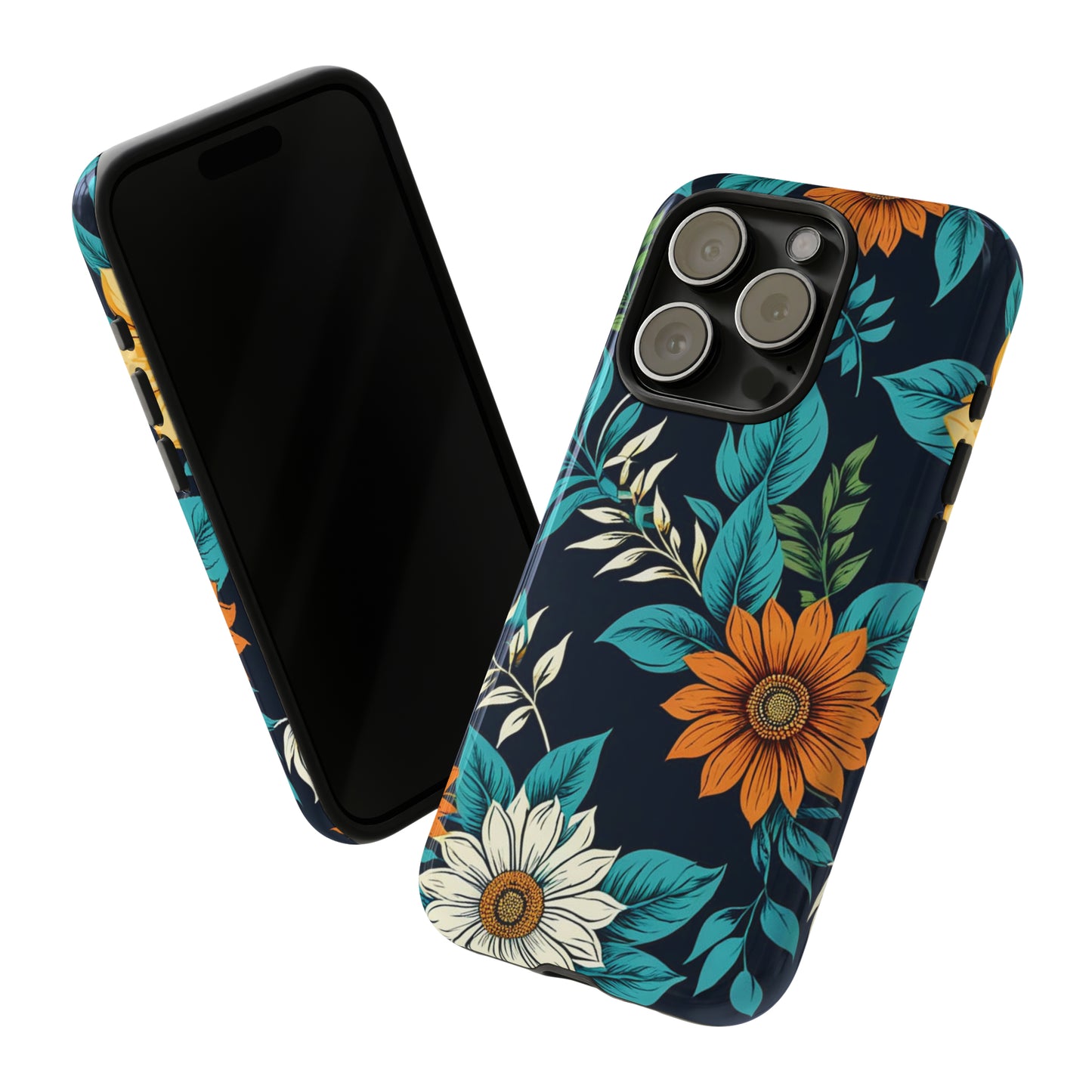 Flower Designs Pattern Tough Case