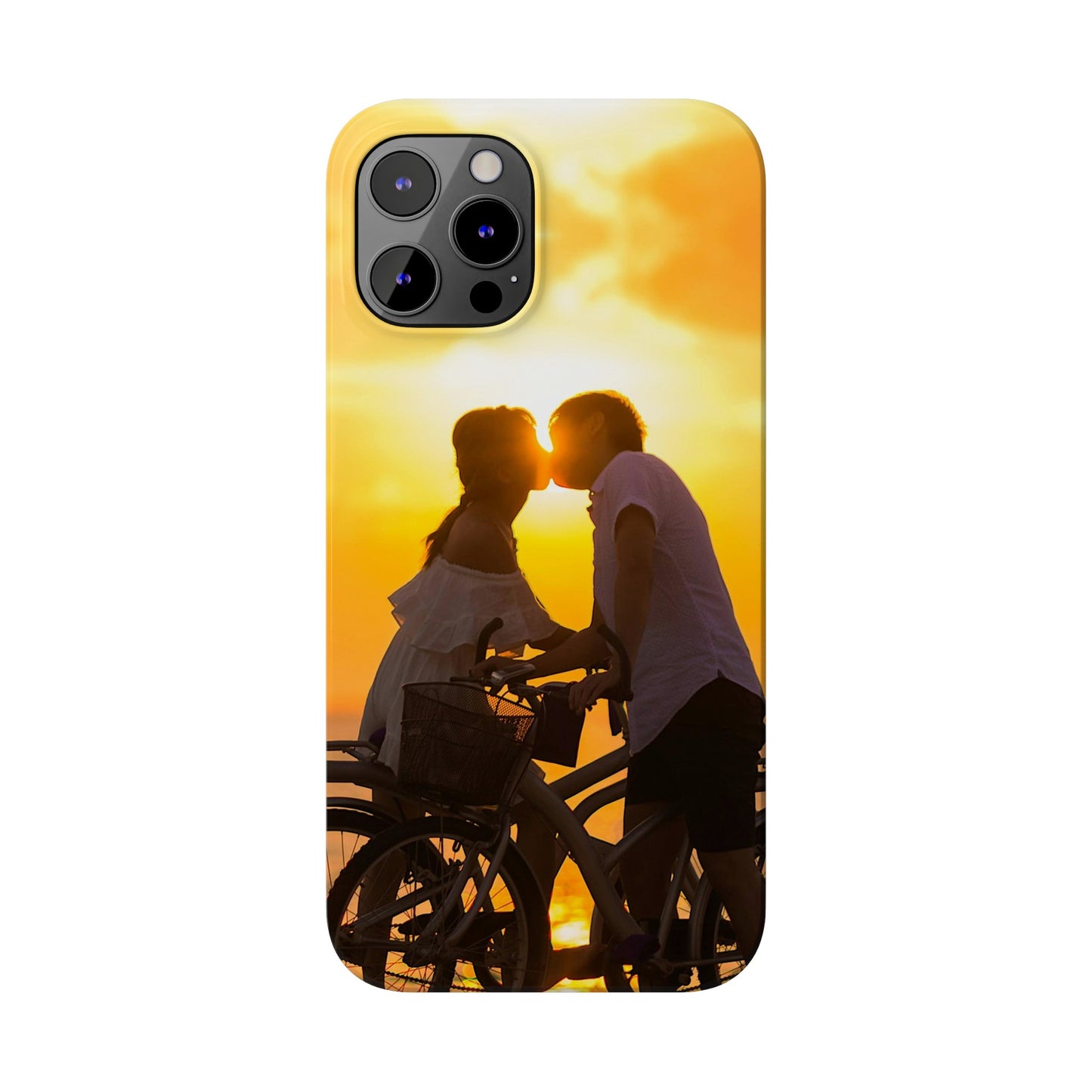 Sunset Kiss Slim Phone Case