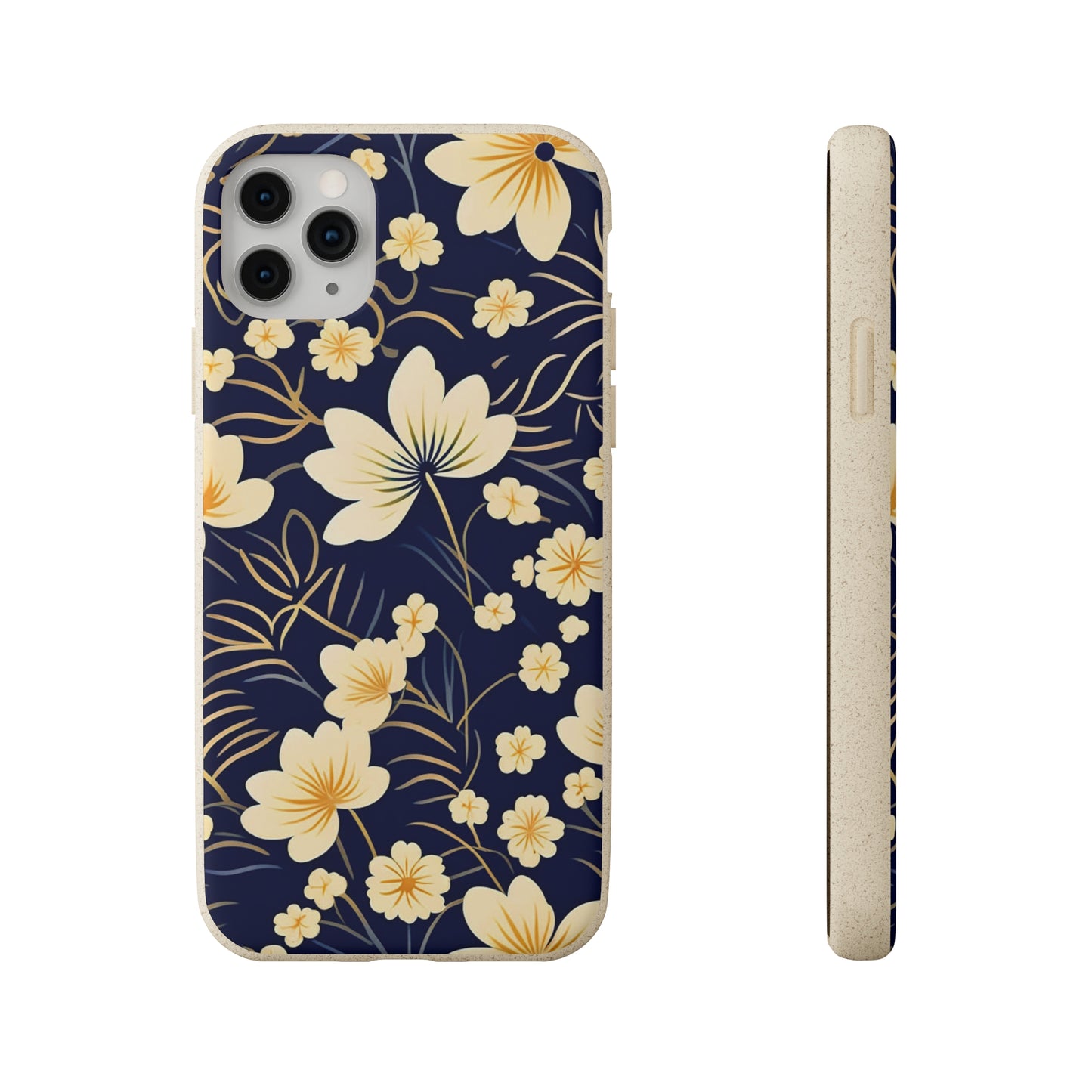 Flower Paint Biodegradable Case