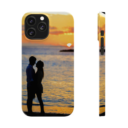 Beach Love Slim Phone Case