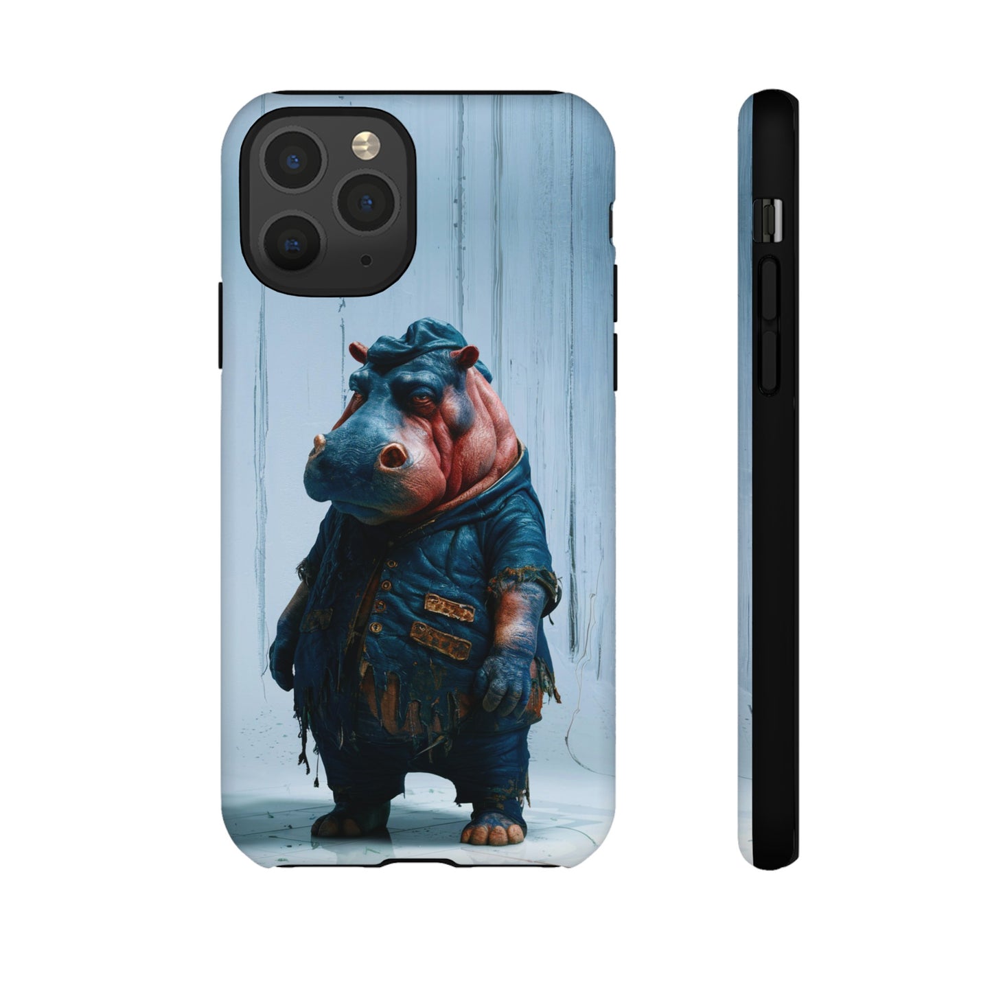 Tired Hippo Tough Case