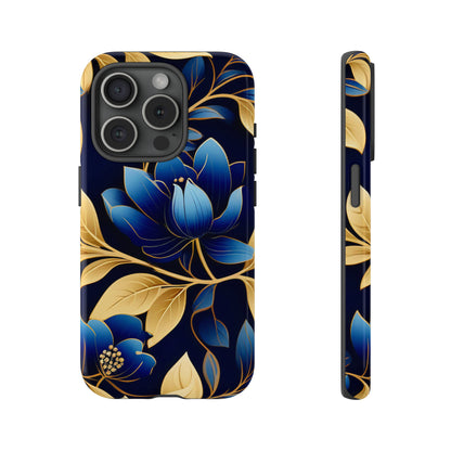 Blue Design Pattern Tough Case