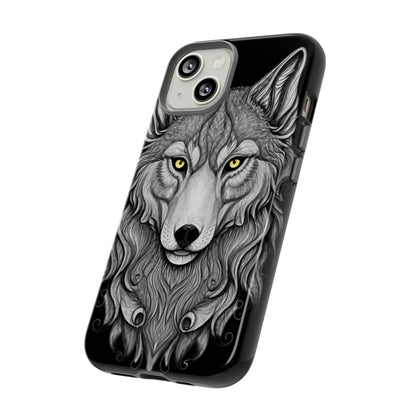 Wolf Pattern Tough Case