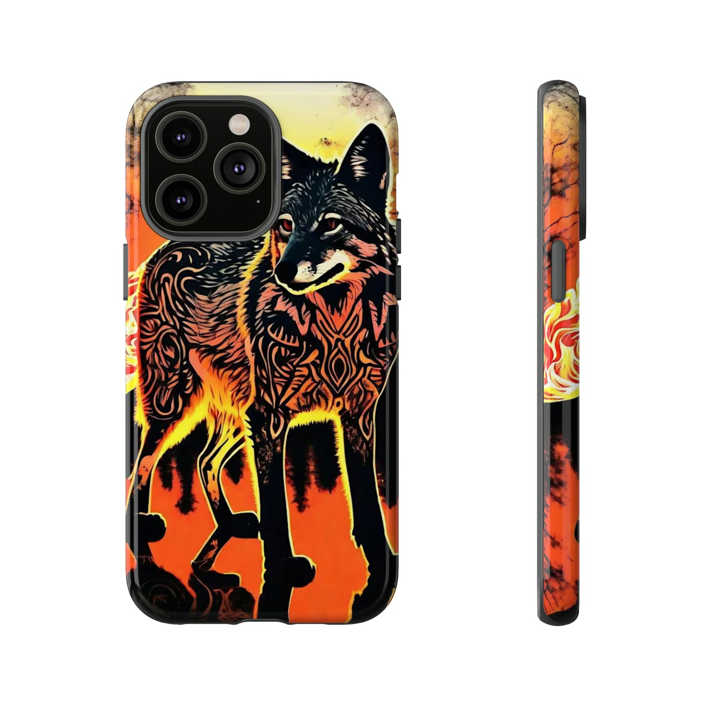 Fiery tail Tough Case