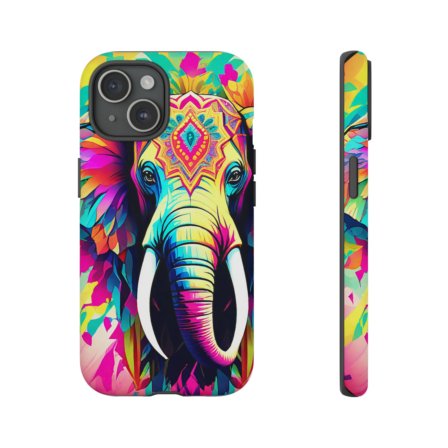 Psychedelic Elephant Tough Case