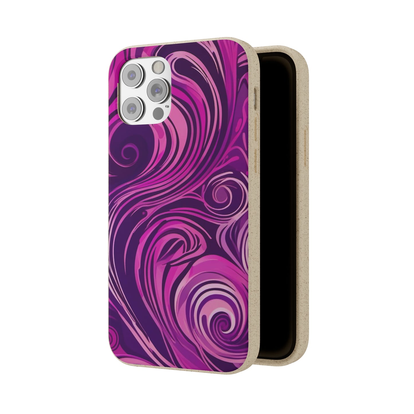 Abstract Illusions Biodegradable Case