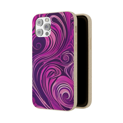 Abstract Illusions Biodegradable Case