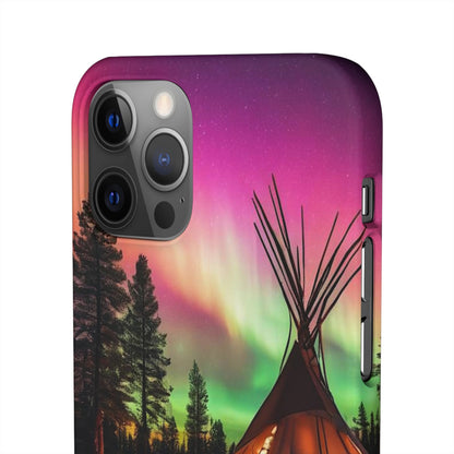 Snow Camper Snap Case - Colorwink