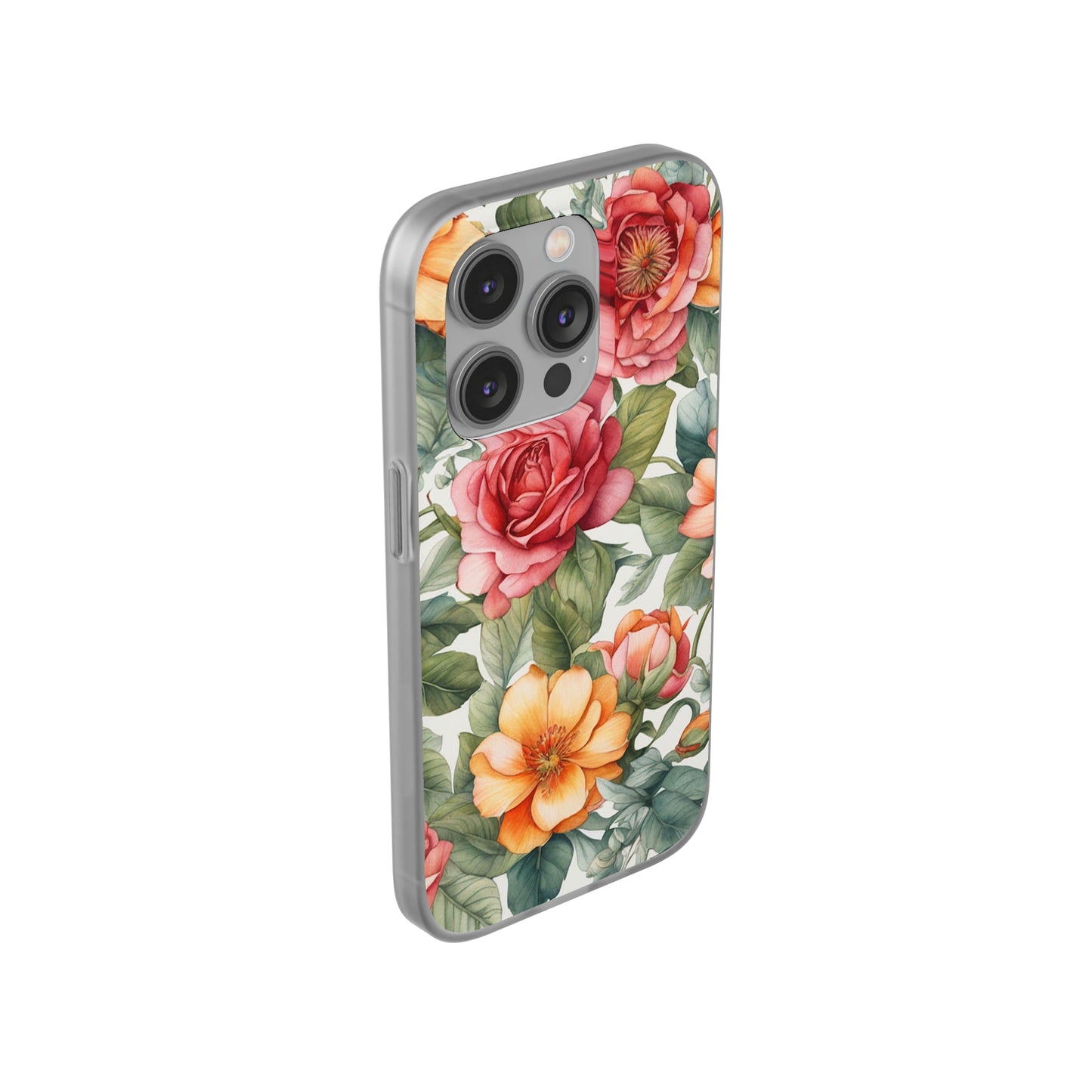 Flower Form Art Flexi Case - Colorwink