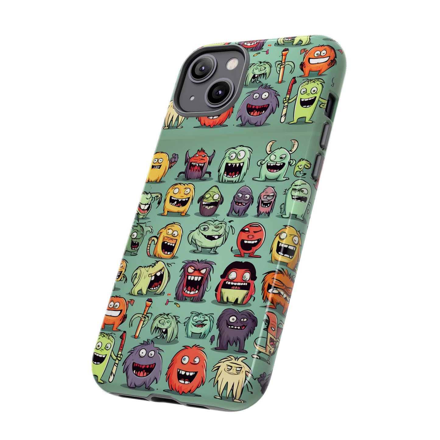 Monsters Stickers Tough Case