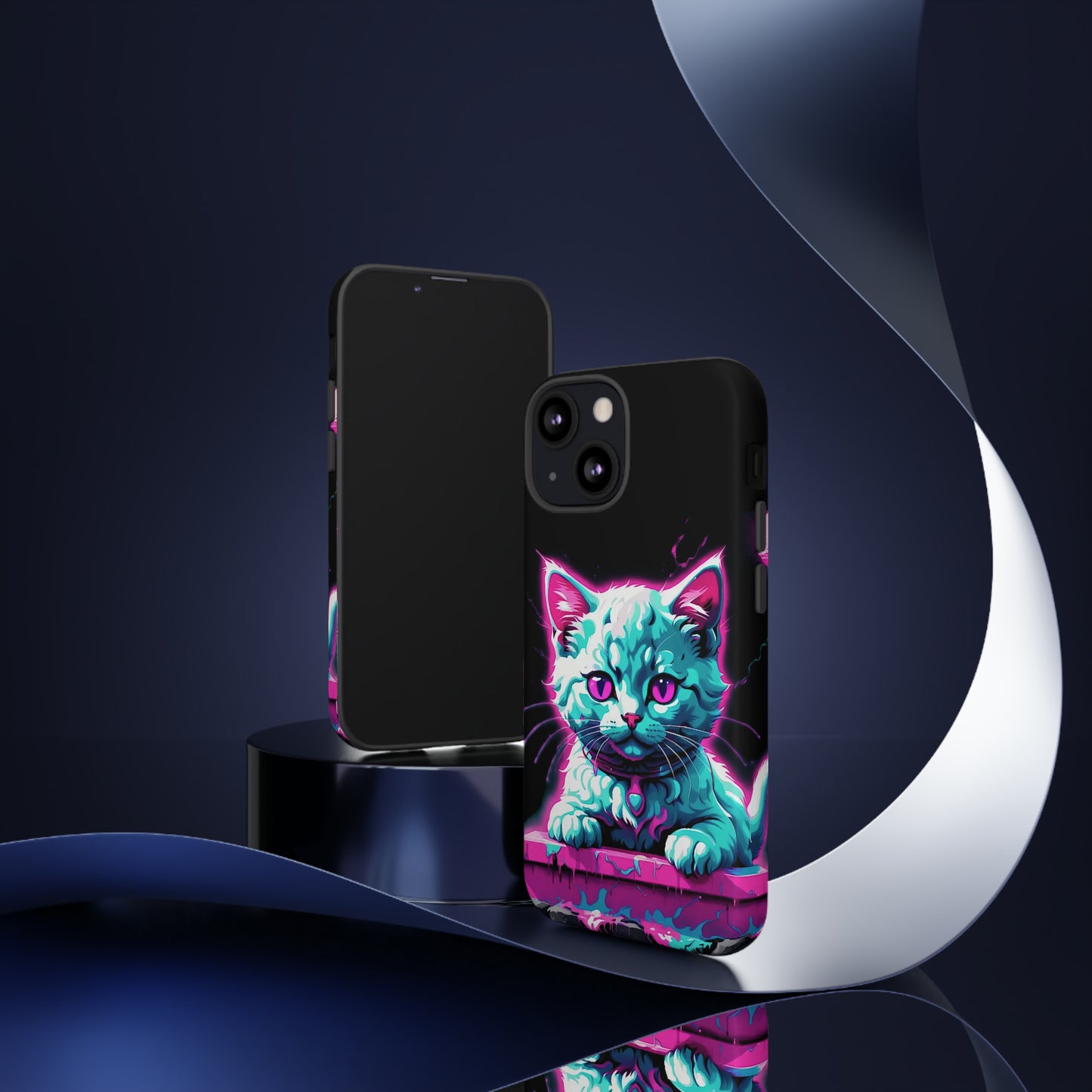 Neon Cat Tough Case