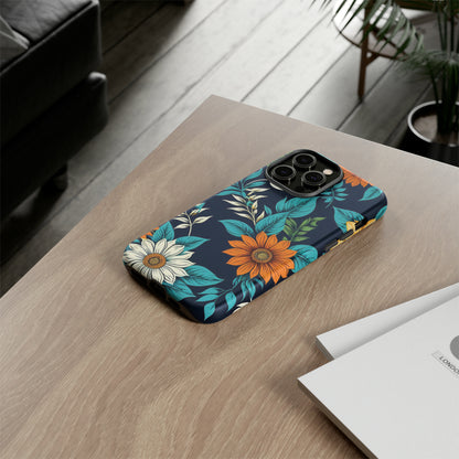 Flower Designs Pattern Tough Case