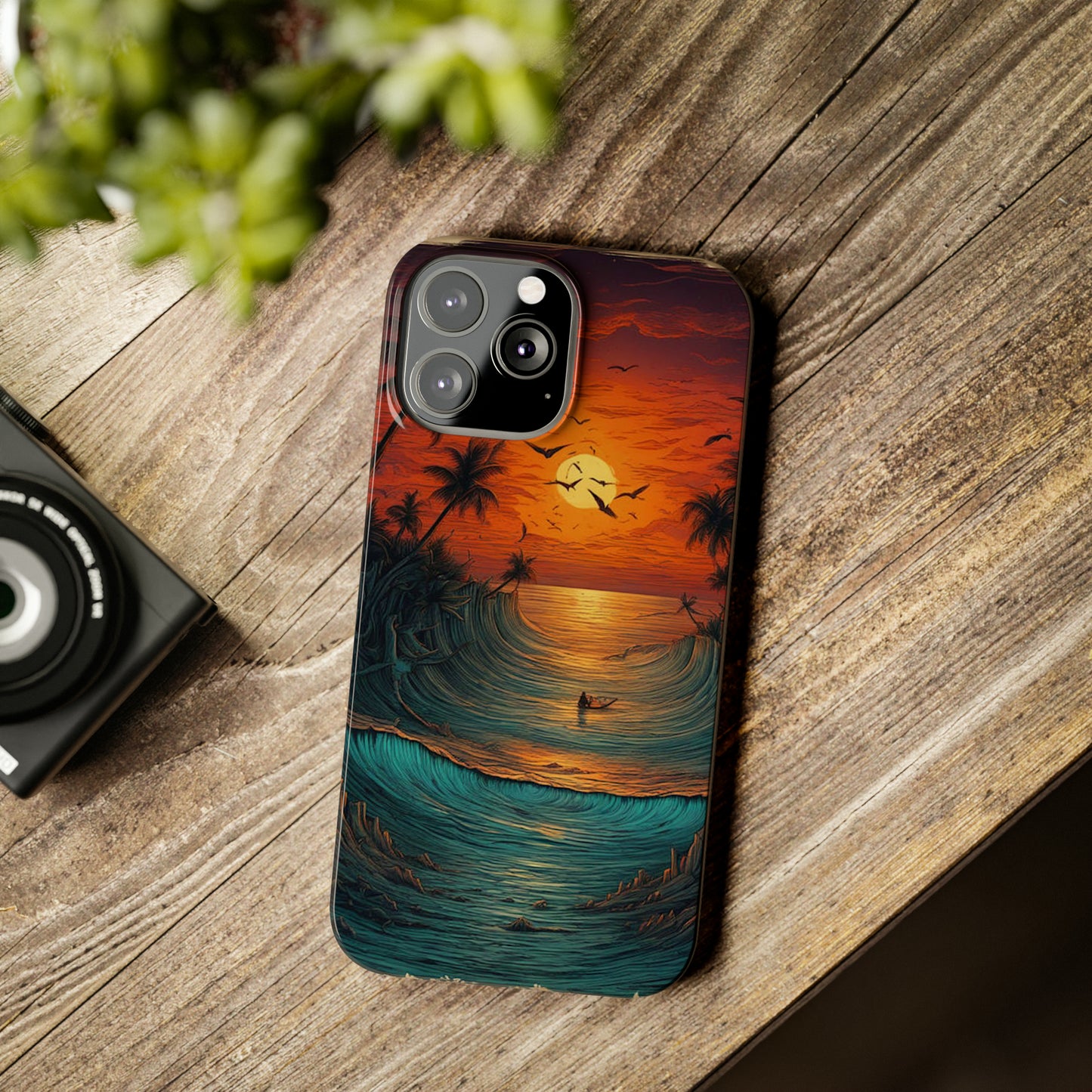 Golden Horizon Slim Case - Colorwink