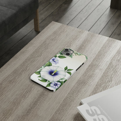 Morning Glory Slim Phone Case - Colorwink