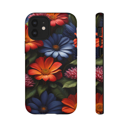 Flame Flowers Tough Case