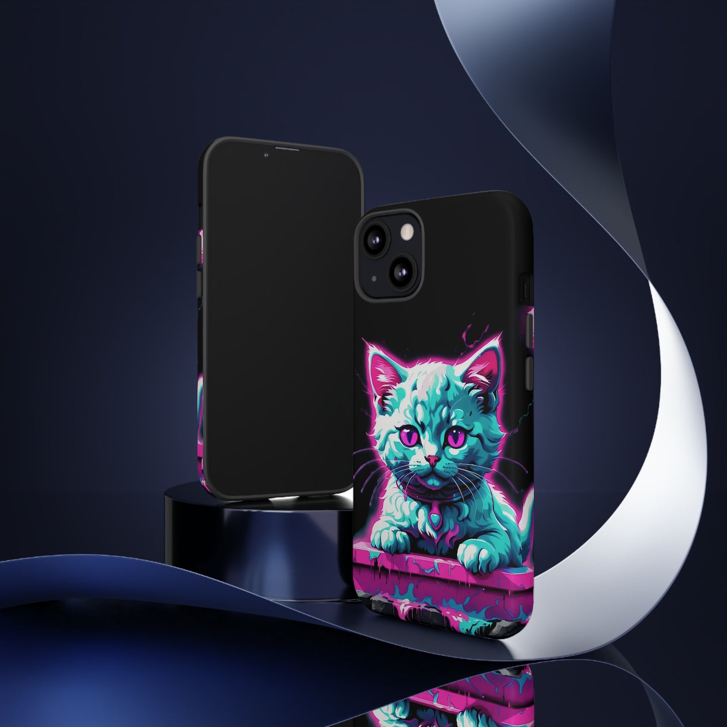 Neon Cat Tough Case