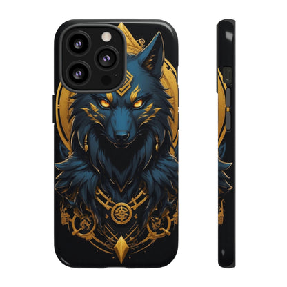 Golden wolf Tough Case