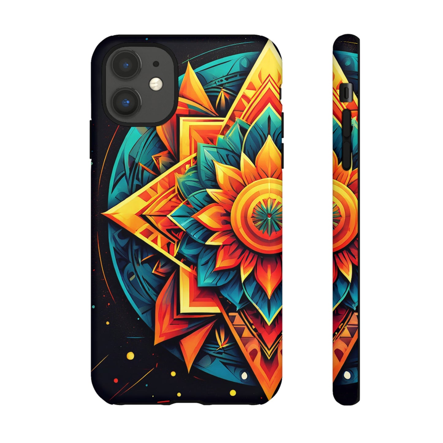 Hemispherical Floral Tough Case