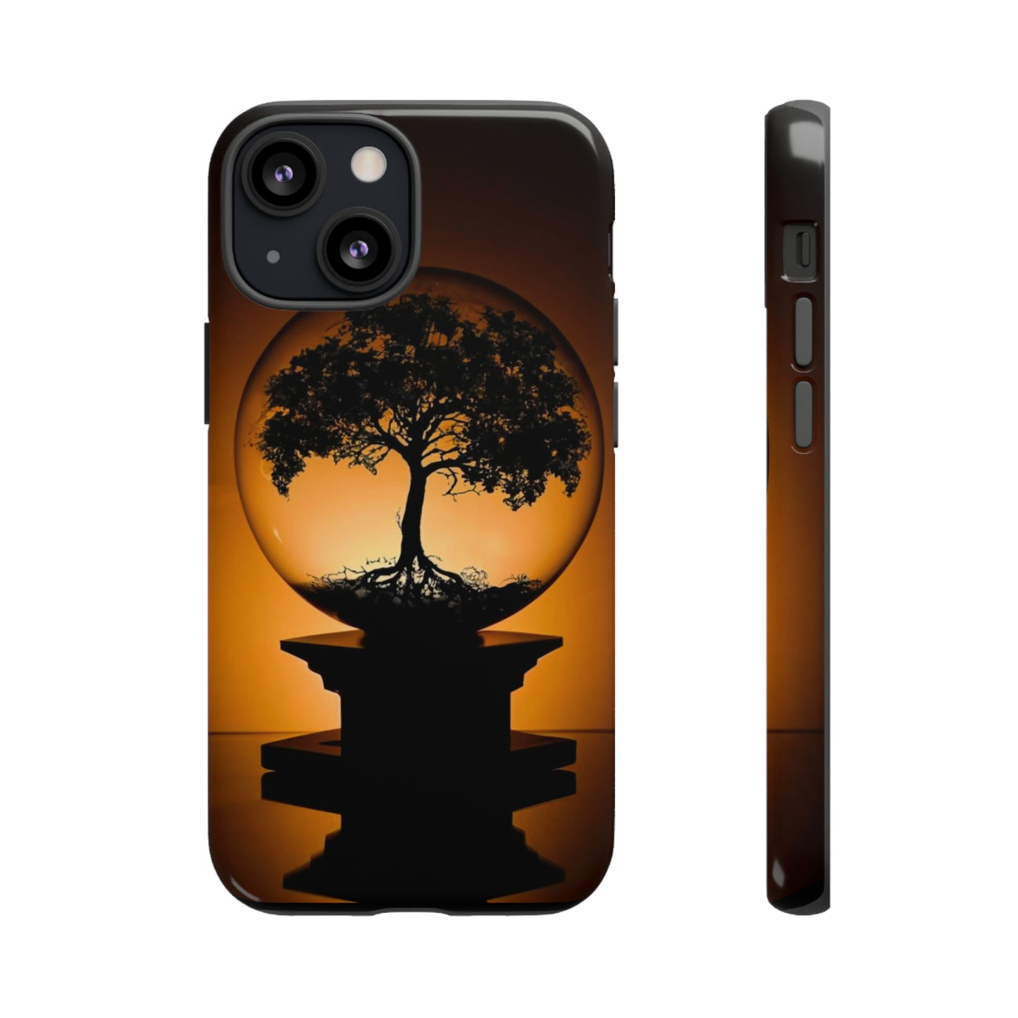 Tree yellow Art Tough Case