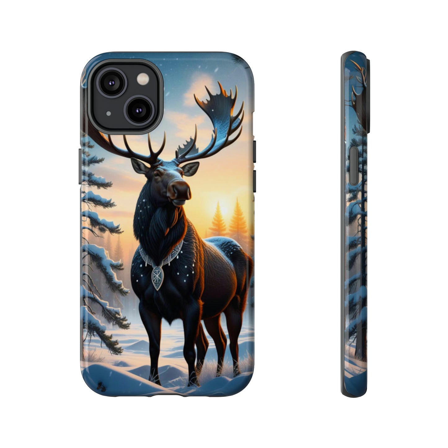 Winter Moose Tough Case