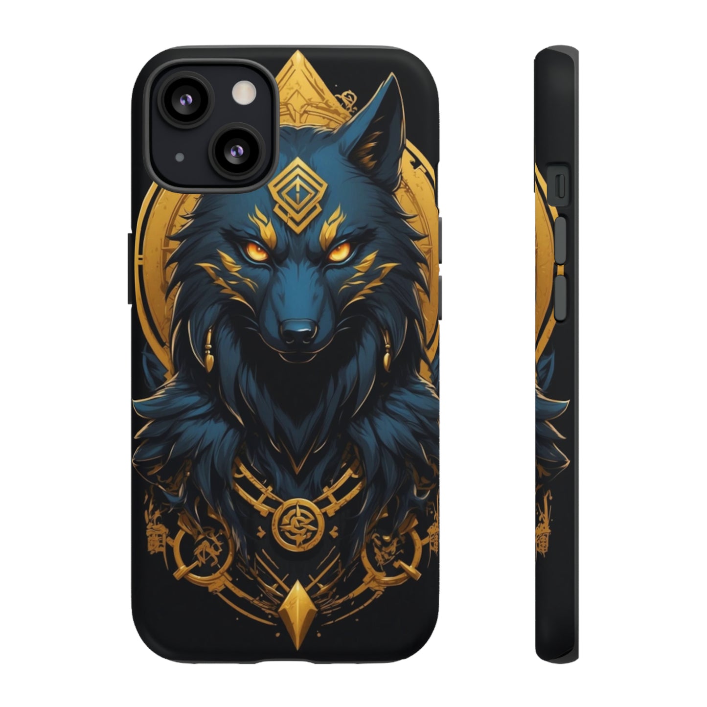 Golden wolf Tough Case