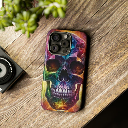 Psychedelic Skull Tough Case