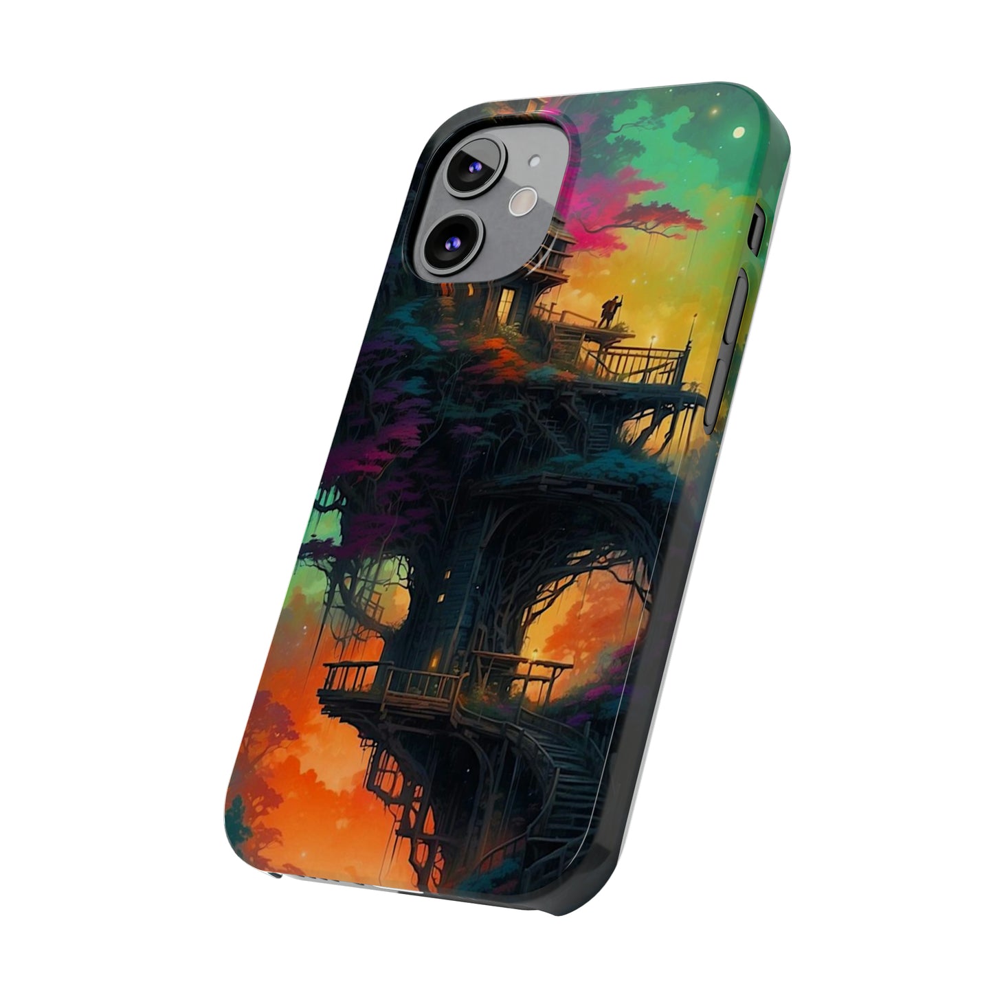 Colorful Night Slim Phone Case - Colorwink