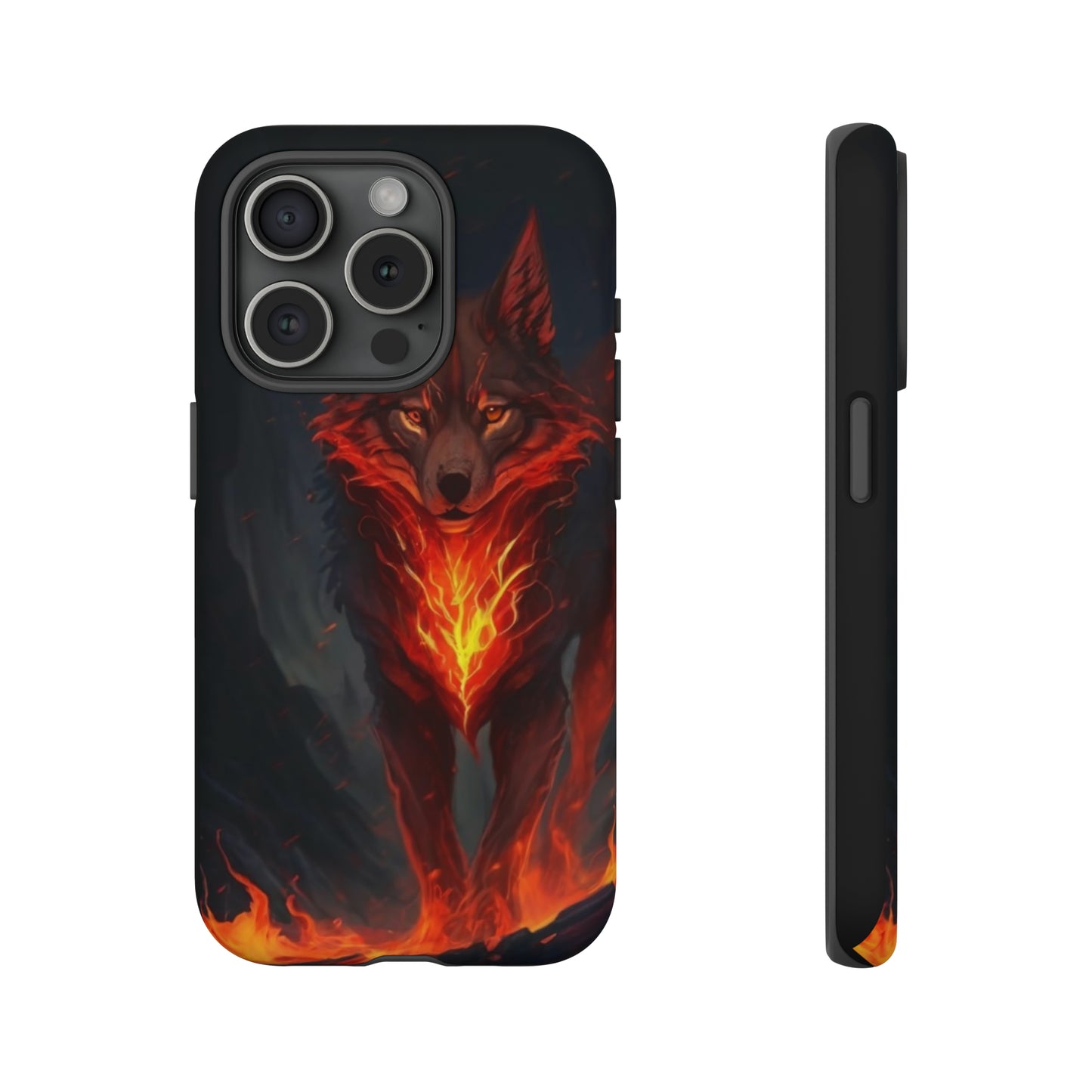 Red Glowing Fox  Tough Case