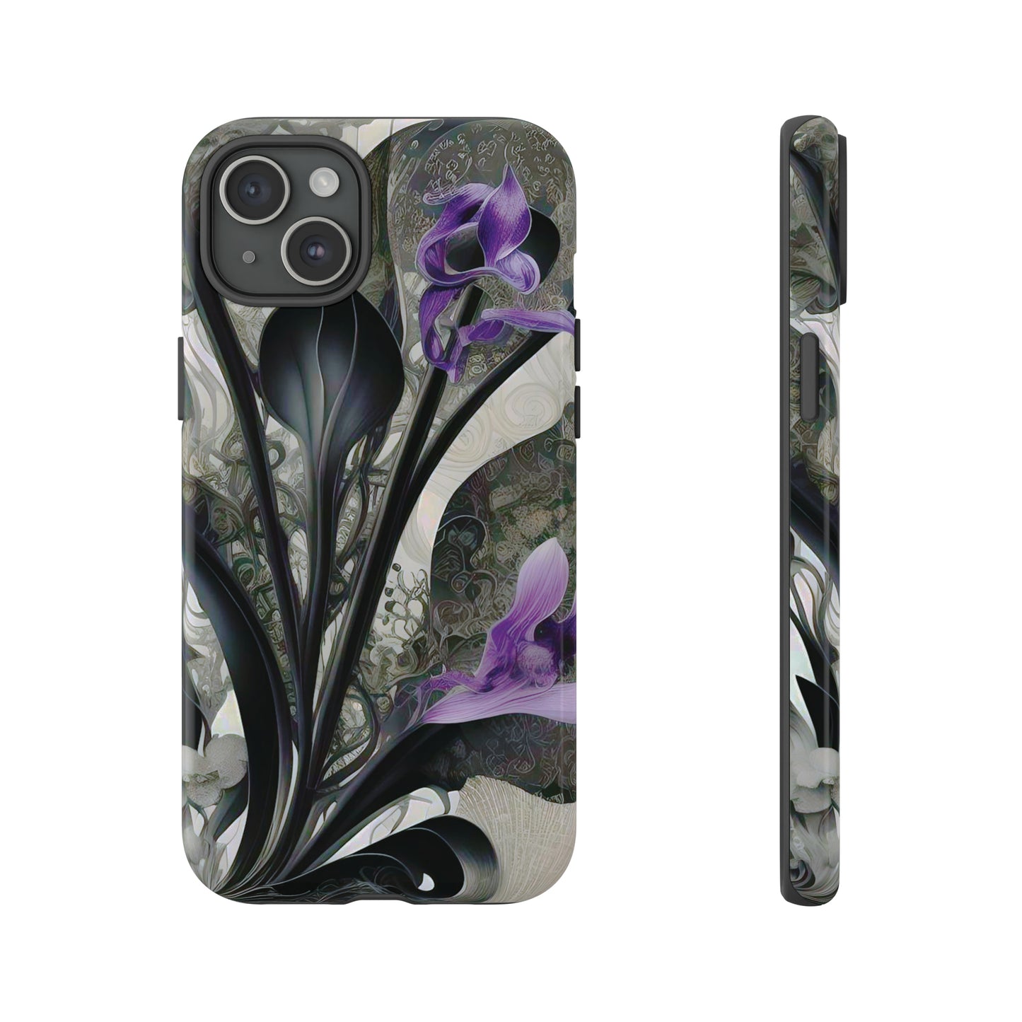 Black Orchid Tough Case