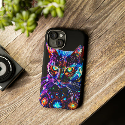 Psychedelic CAT Tough Case