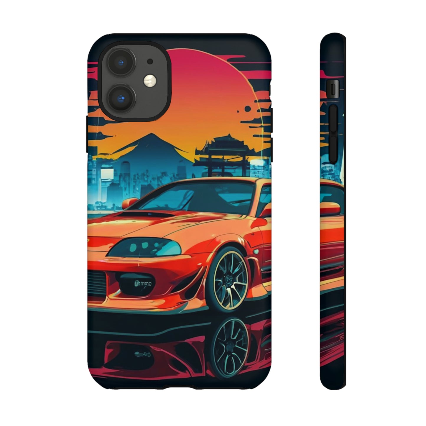 Anime Neon Car Tough Case