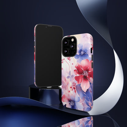 Floral I-phone Tough Case