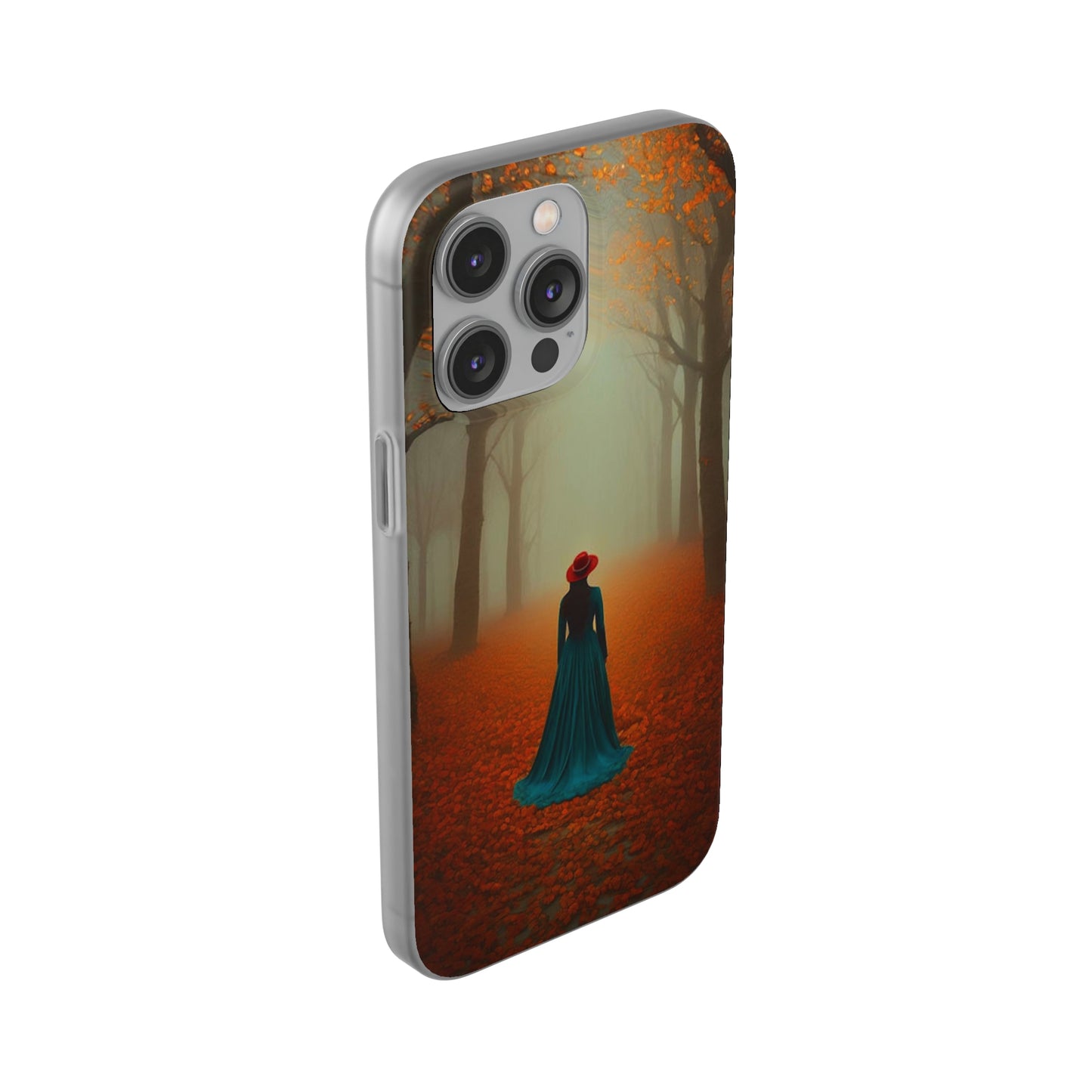 Girl in Floral Haven Flexi Case - Colorwink