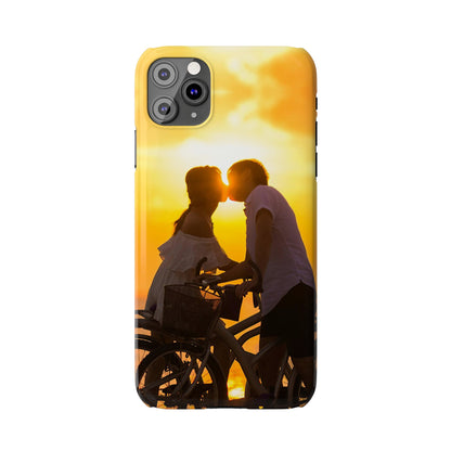 Sunset Kiss Slim Phone Case