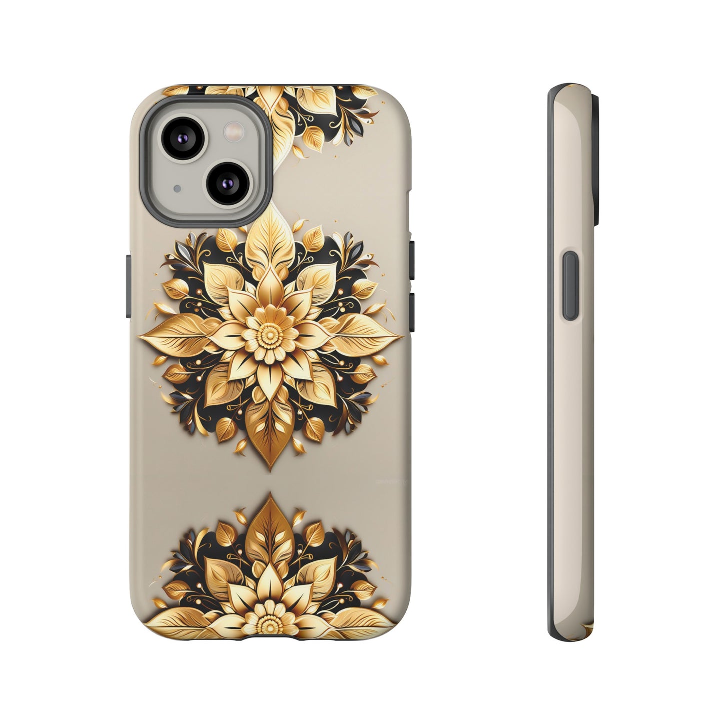 Golden Flower Tough Case